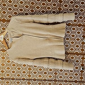 Knit moto jacket with peplum